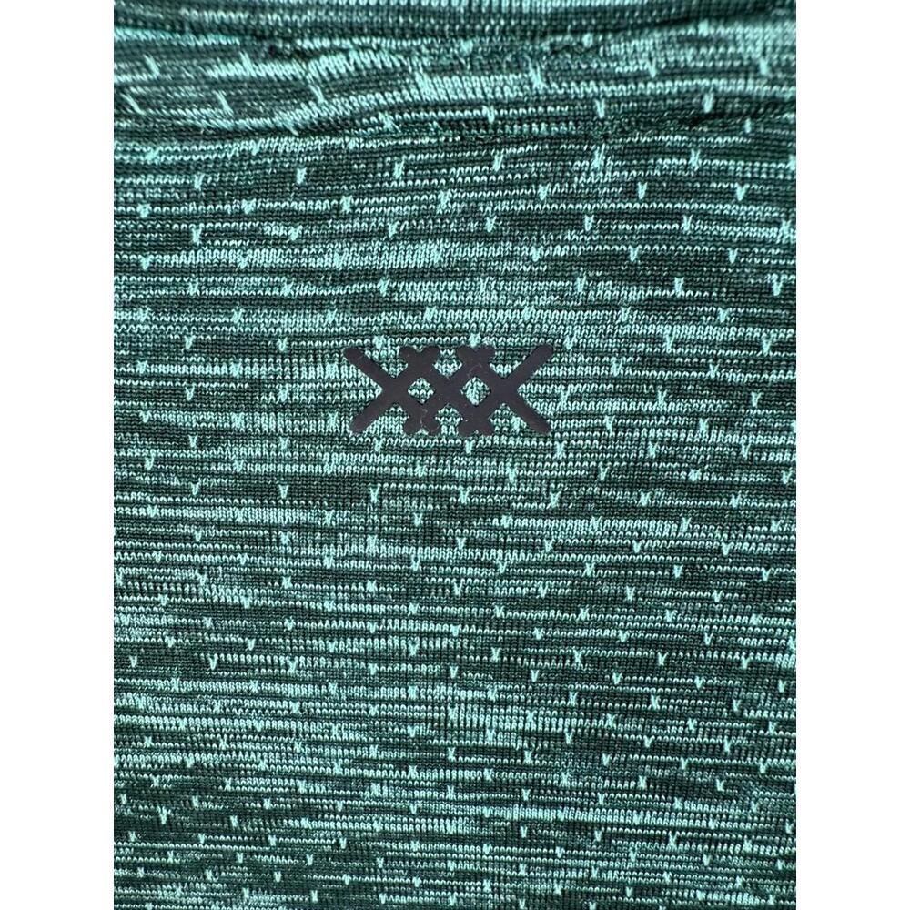 Rhone Shirt Medium Green Vapor Training Active Running Gym Workout - Picture 4 of 6